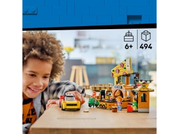 LEGO 60496 City Dostawa pizzy z pojazdami