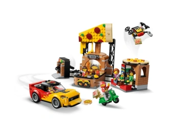 LEGO 60496 City Dostawa pizzy z pojazdami