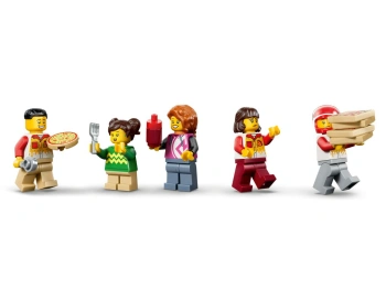 LEGO 60496 City Dostawa pizzy z pojazdami