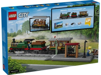 LEGO 60511 City Retro pociąg z lokomotywą parową