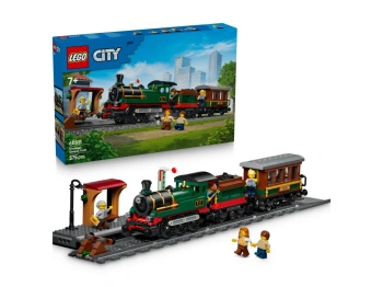 LEGO 60511 City Retro pociąg z lokomotywą parową