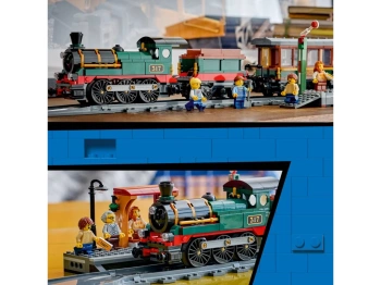 LEGO 60511 City Retro pociąg z lokomotywą parową