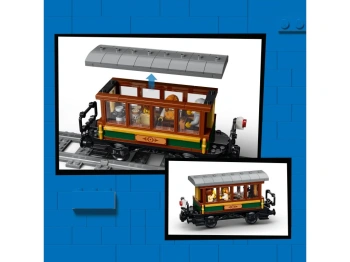 LEGO 60511 City Retro pociąg z lokomotywą parową