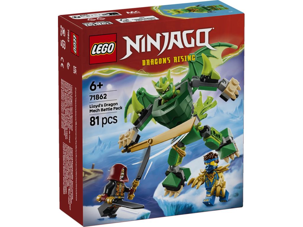 LEGO 71862 Ninjago Smoczy mech Lloyda - zestaw bitewny