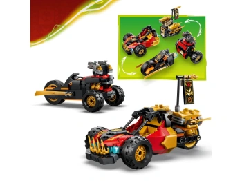 LEGO 71864 Ninjago Wielofunkcyjne pojazdy Kaia i Cole’a