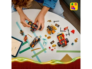 LEGO 71864 Ninjago Wielofunkcyjne pojazdy Kaia i Cole’a