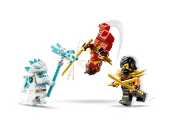 LEGO 71864 Ninjago Wielofunkcyjne pojazdy Kaia i Cole’a