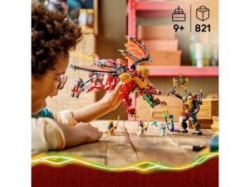 LEGO 71868 Ninjago Transformujący smoczy mech Wyldfyre