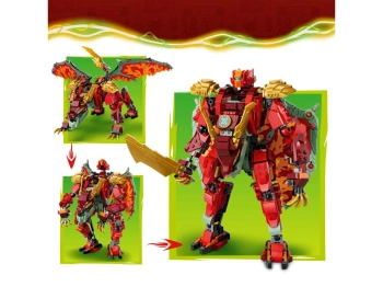 LEGO 71868 Ninjago Transformujący smoczy mech Wyldfyre