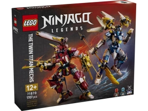 LEGO 71870 Ninjago  Bliźniacze tytanowe mechy