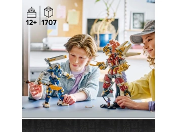 LEGO 71870 Ninjago Bliźniacze tytanowe mechy