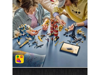 LEGO 71870 Ninjago Bliźniacze tytanowe mechy