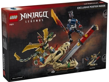 LEGO 71871 Ninjago Bitwa o smocze ostrze