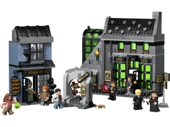 LEGO 76471 Harry Potter Magiczne sklepy na ulicy Śmiertelnego Nokturnu