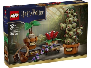LEGO 76474 Harry Potter  Rośliny z lekcji zielarstwa w Hogwarcie