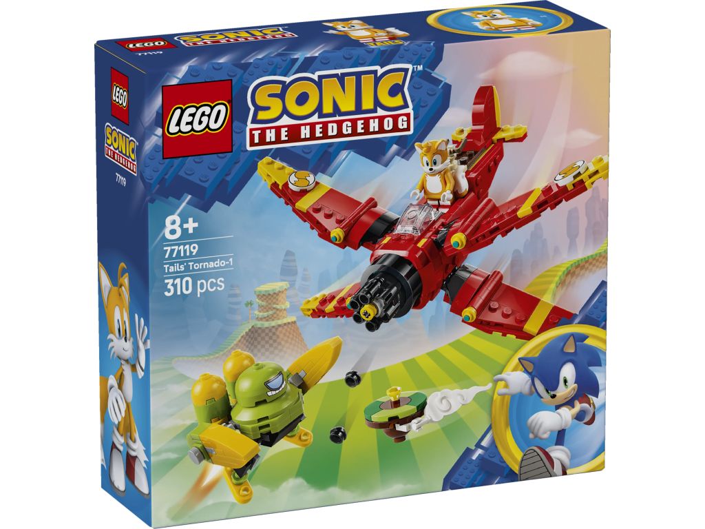 LEGO 77119 Sonic Tails i Tornado-1