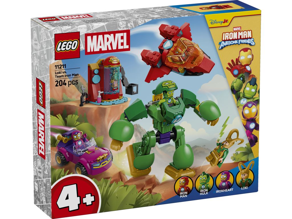 LEGO 11211 Disney Junior Loki kontra Drużyna Iron Mana