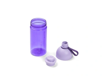 LEGO 40420004 Przezroczysta butelka 500 ml - Lawendowa