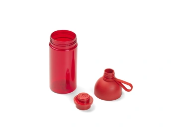 LEGO 40420001 Przezroczysta butelka 500 ml - Czerwona