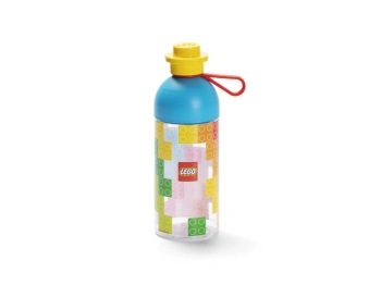 LEGO 40420800 Przezroczysta butelka 500 ml - Kolorowe klocki