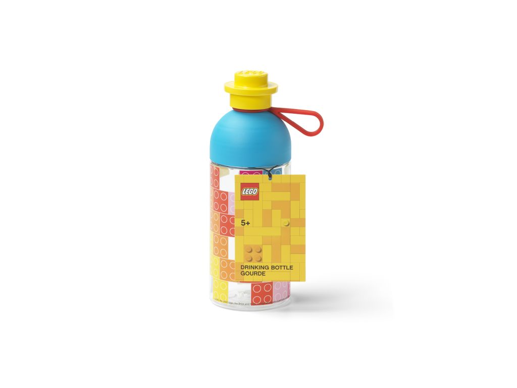 LEGO 40420800 Przezroczysta butelka 500 ml - Kolorowe klocki