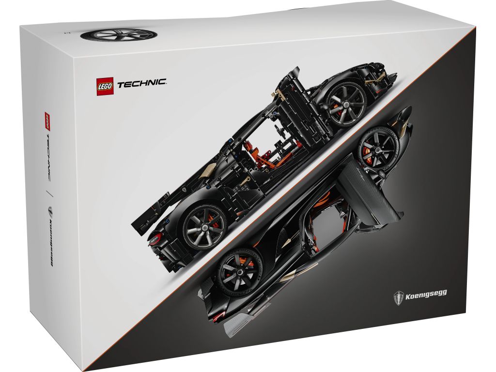 LEGO 42232 Technic Koenigsegg Sadair's Spear Megacar