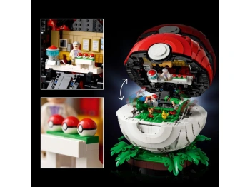 LEGO 72154 Pokémon Kultowy Pokéball z Trenerami