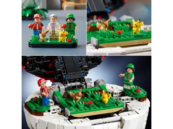 LEGO 72154 Pokémon Kultowy Pokéball z Trenerami