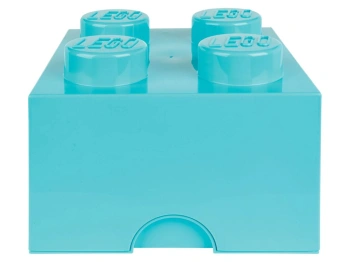 LEGO 41185273 Pojemnik 2x2 zestaw 2 szt. niebieski/błękitny
