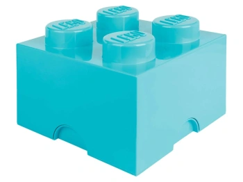 LEGO 41185273 Pojemnik 2x2 zestaw 2 szt. niebieski/błękitny