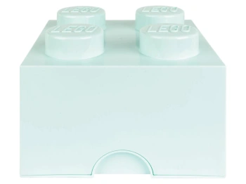LEGO 41185273 Pojemnik 2x2 zestaw 2 szt. niebieski/błękitny