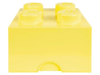 LEGO 41185297 Pojemnik 2x2 zestaw 2 szt. żółty/pomarańczowy