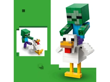 LEGO 21582 Minecraft Kurzy jeździec