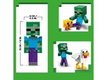 LEGO 21582 Minecraft Kurzy jeździec