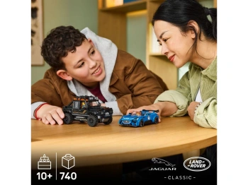 LEGO 77264 Speed Champions Jaguar Project 7 i Land Rover Defender