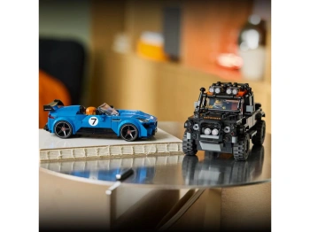 LEGO 77264 Speed Champions Jaguar Project 7 i Land Rover Defender