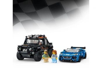 LEGO 77264 Speed Champions Jaguar Project 7 i Land Rover Defender