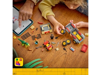 LEGO 77978 Jurassic World Ciężarówka do transportu młodego tyranozaura