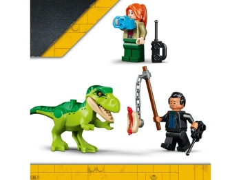 LEGO 77978 Jurassic World Ciężarówka do transportu młodego tyranozaura