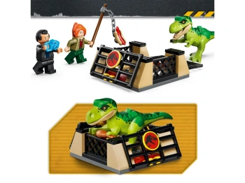 LEGO 77978 Jurassic World Ciężarówka do transportu młodego tyranozaura