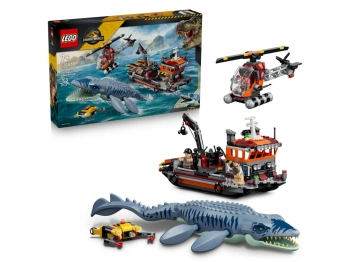 LEGO 77983 Jurassic World Atak mozazaura na łódź