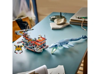 LEGO 77983 Jurassic World Atak mozazaura na łódź