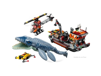 LEGO 77983 Jurassic World Atak mozazaura na łódź