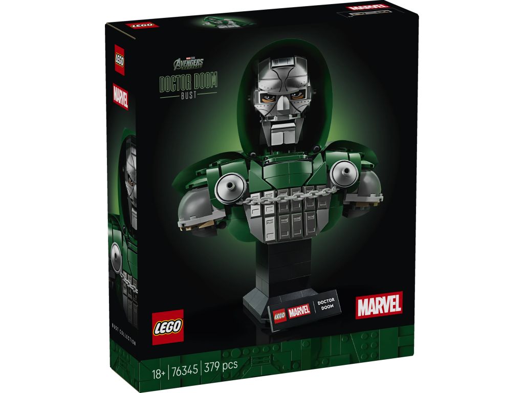 LEGO 76345 Super Heroes Popiersie Doktora Dooma
