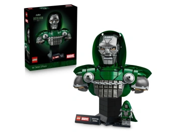 LEGO 76345 Super Heroes Popiersie Doktora Dooma