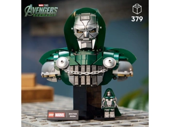 LEGO 76345 Super Heroes Popiersie Doktora Dooma