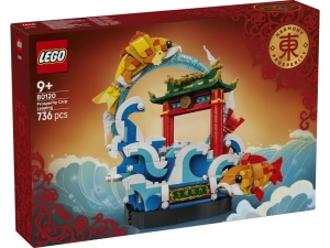 LEGO 80120 Chinese Festivals  Karp przeskakujący przez Smoczą Bramę