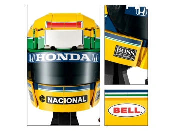 LEGO 43024 Editions Kask Ayrton Senna