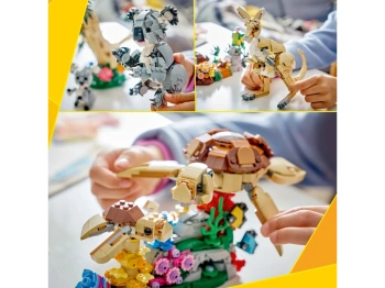 LEGO 31388 Creator Dzikie zwierzęta: Rodzina koali