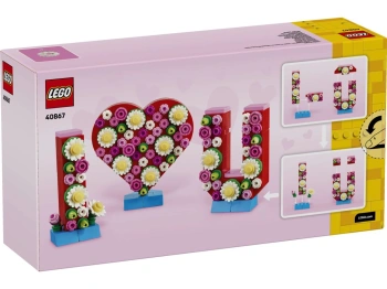 LEGO 40867 Iconic Litery pełne miłości